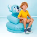 Inflatable Teddy Bear Chair  for kids (3-8Y) (Finish Color - Yellow, Pre-assembled)