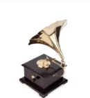 Fashion Bizz Antique Handmade Vintage Gramophone Decorative Showpiece