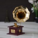 Fashion Bizz Antique Handmade Vintage Gramophone Decorative Showpiece
