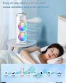 VISTORA'S Double End Mini Air Cooler Fan | 3-in-1 Air Mist Spray Cooler