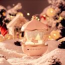 Rotating Cabin Projector Lamp | Kids Night Lights For Bedroom