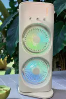 VISTORA'S Double End Mini Air Cooler Fan | 3-in-1 Air Mist Spray Cooler